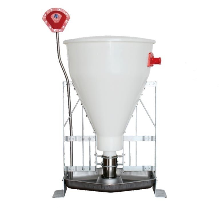 Automatic Livestock Feeding Equipment PE Plastic Feeder For Pigs
